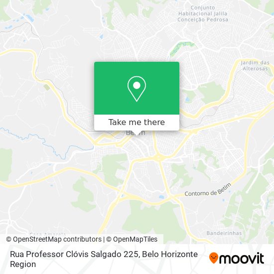 Rua Professor Clóvis Salgado 225 map