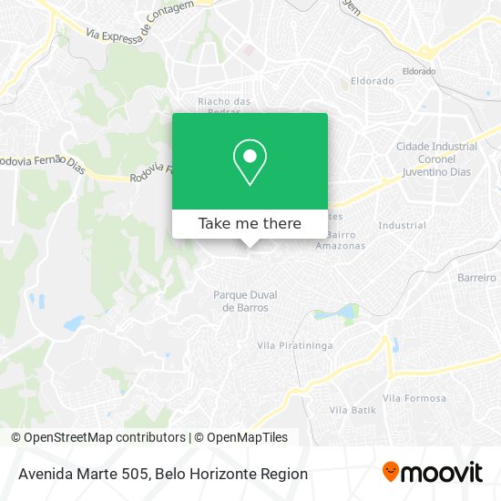Avenida Marte 505 map