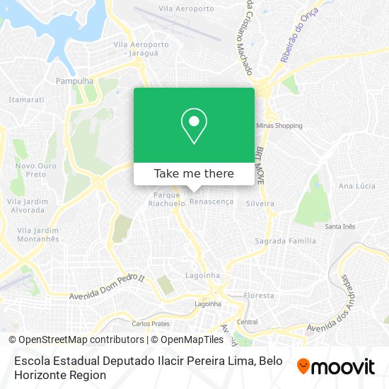 Escola Estadual Deputado Ilacir Pereira Lima map