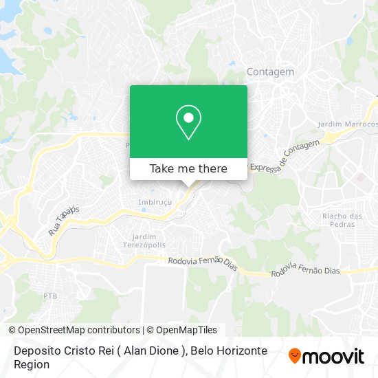 Deposito Cristo Rei ( Alan Dione ) map
