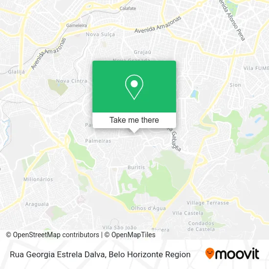 Rua Georgia Estrela Dalva map