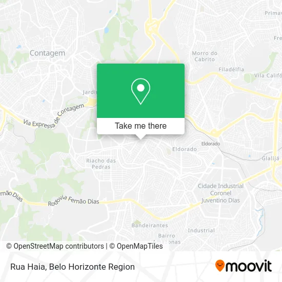 Rua Haia map