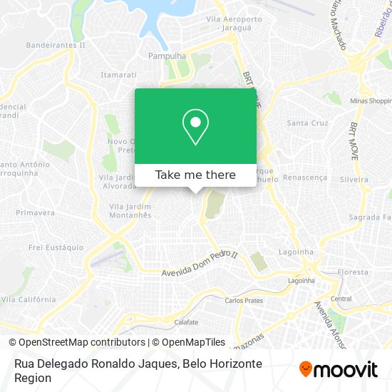 Rua Delegado Ronaldo Jaques map