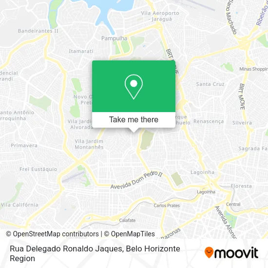 Rua Delegado Ronaldo Jaques map
