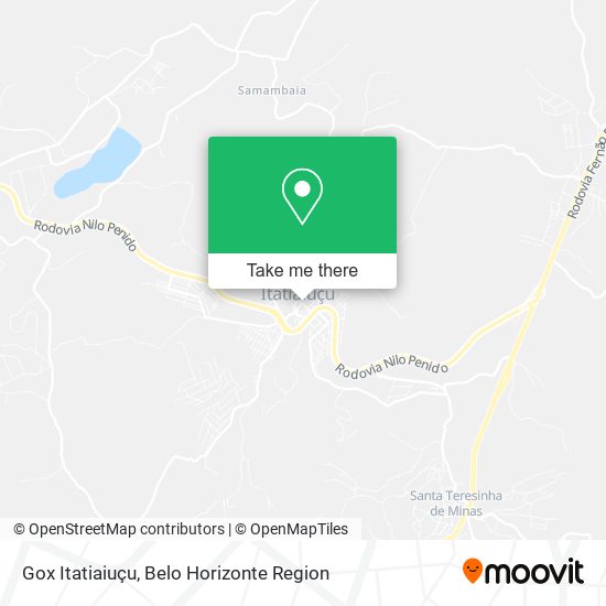 Gox Itatiaiuçu map