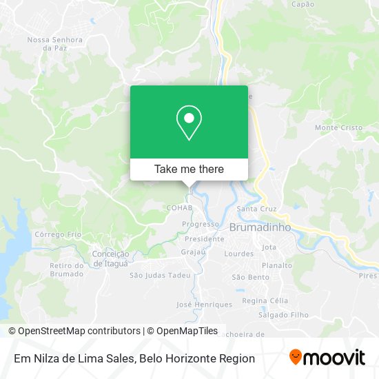 Em Nilza de Lima Sales map