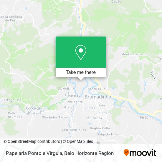 Papelaria Ponto e Vírgula map