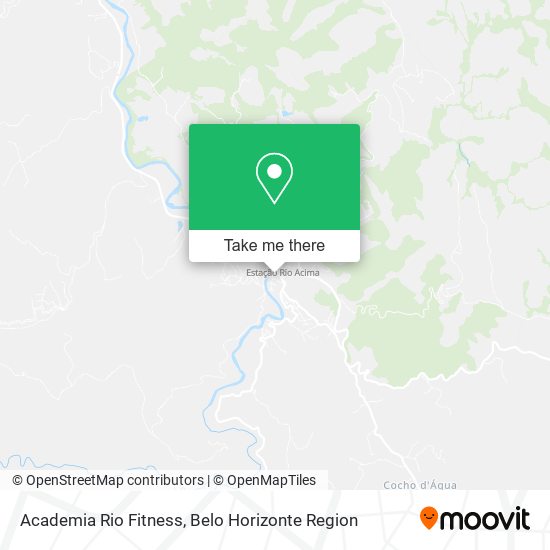 Mapa Academia Rio Fitness