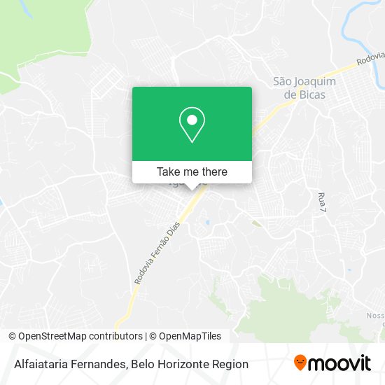 Alfaiataria Fernandes map