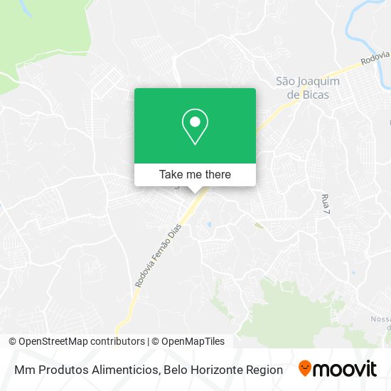 Mm Produtos Alimenticios map