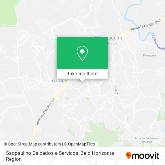 Saopaulino Calcados e Servicos map