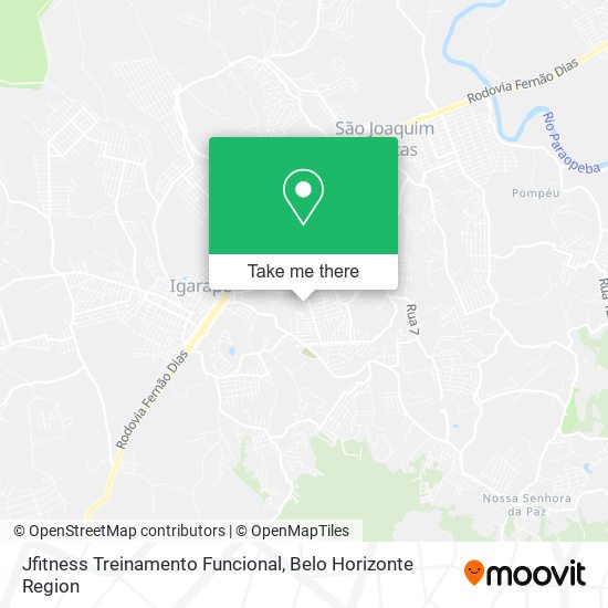 Jfitness Treinamento Funcional map