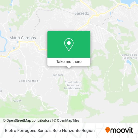 Eletro Ferragens Santos map