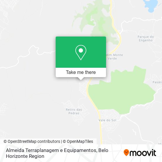 Almeida Terraplanagem e Equipamentos map