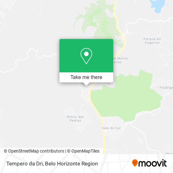 Tempero da Dri map