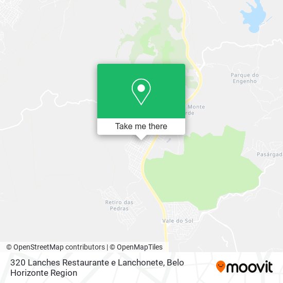 320 Lanches Restaurante e Lanchonete map