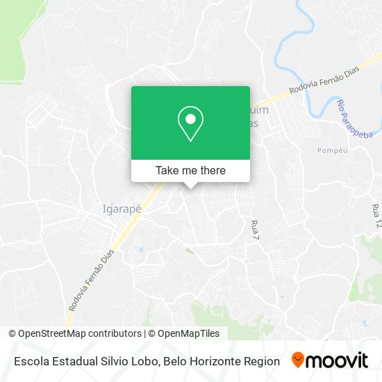 Escola Estadual Silvio Lobo map