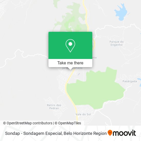 Sondap - Sondagem Especial map