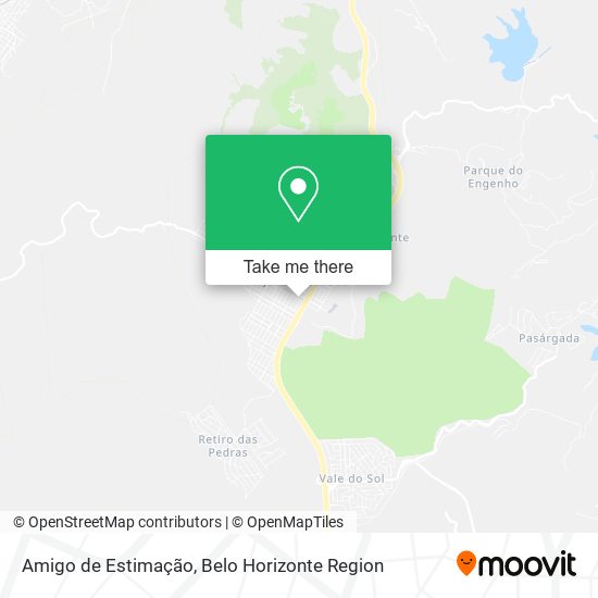 Amigo de Estimação map