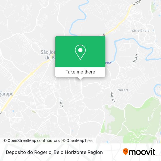 Deposito do Rogerio map