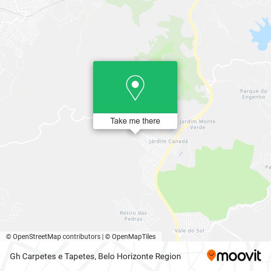 Gh Carpetes e Tapetes map
