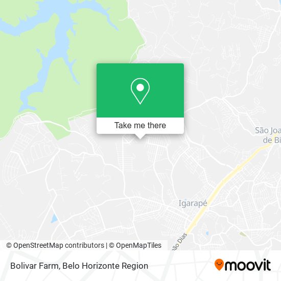 Bolivar Farm map