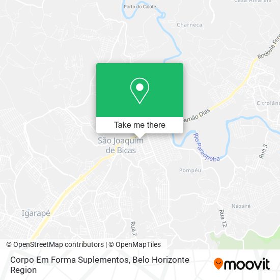 Corpo Em Forma Suplementos map