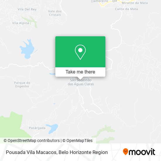 Pousada Vila Macacos map