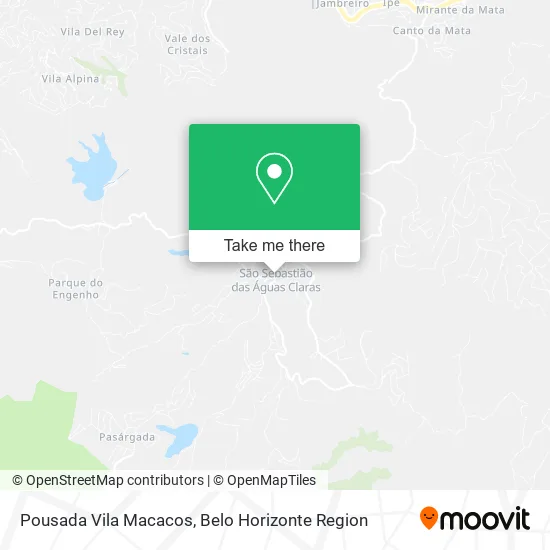Pousada Vila Macacos map
