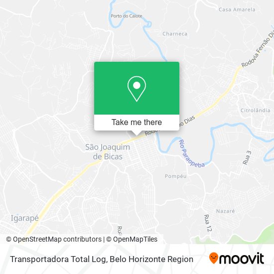 Transportadora Total Log map