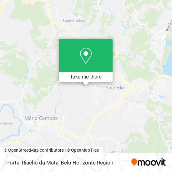 Portal Riacho da Mata map