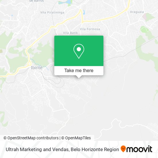 Ultrah Marketing and Vendas map