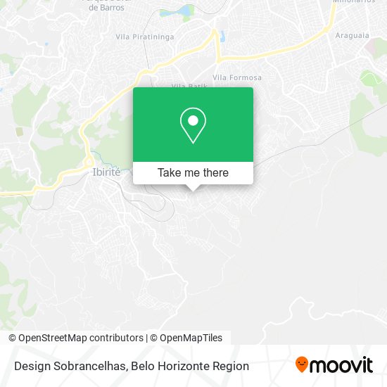 Design Sobrancelhas map