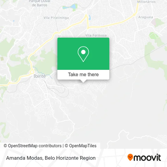 Amanda Modas map