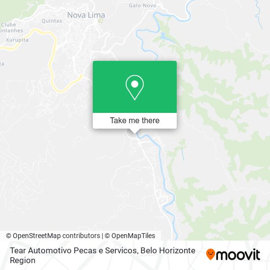 Tear Automotivo Pecas e Servicos map