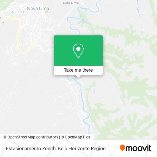 Estacionamento Zenith map