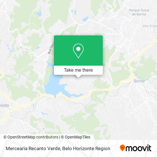 Mercearia Recanto Verde map