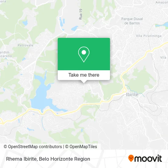 Rhema Ibirite map