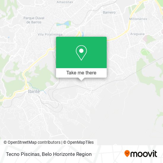 Tecno Piscinas map