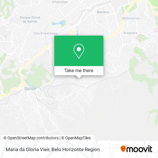 Mapa Maria da Gloria Vieir