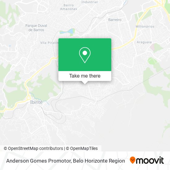 Anderson Gomes Promotor map
