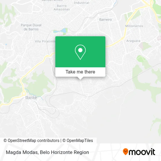 Magda Modas map
