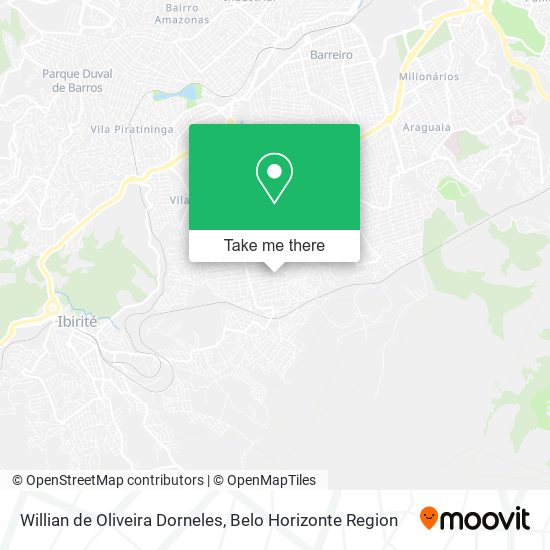 Willian de Oliveira Dorneles map