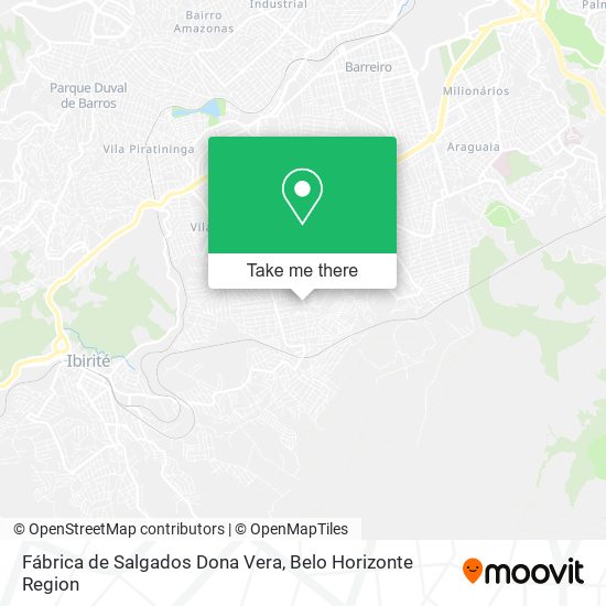 Fábrica de Salgados Dona Vera map
