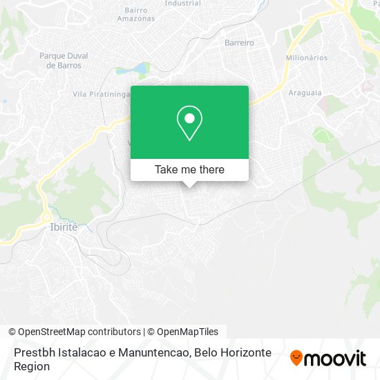 Prestbh Istalacao e Manuntencao map