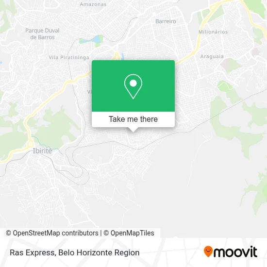Ras Express map
