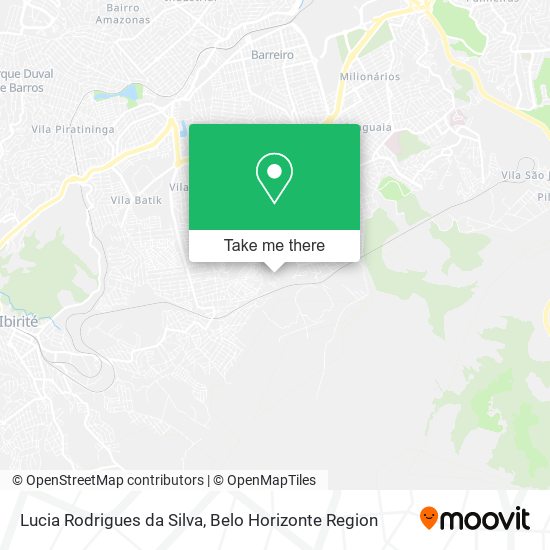 Lucia Rodrigues da Silva map