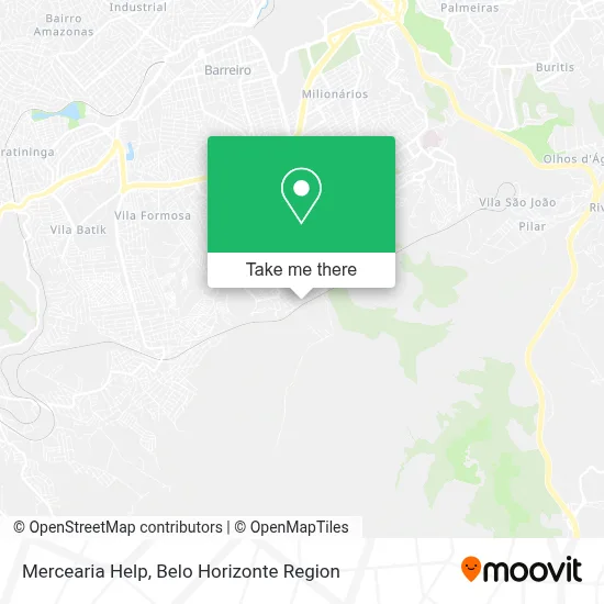 Mercearia Help map