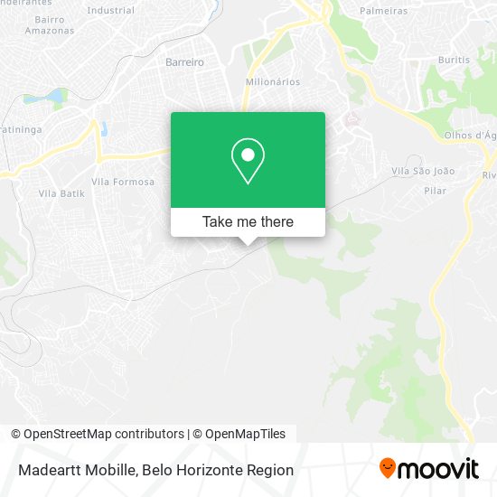 Madeartt Mobille map