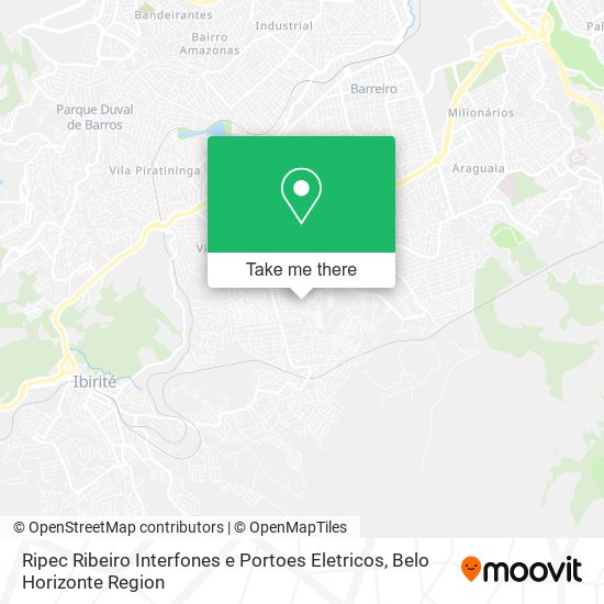 Ripec Ribeiro Interfones e Portoes Eletricos map